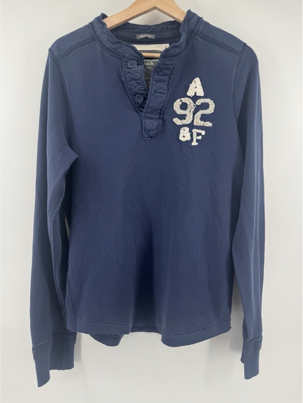 Vintage Y2K Abercrombie And Fitch Long Sleeve Men’s Medium